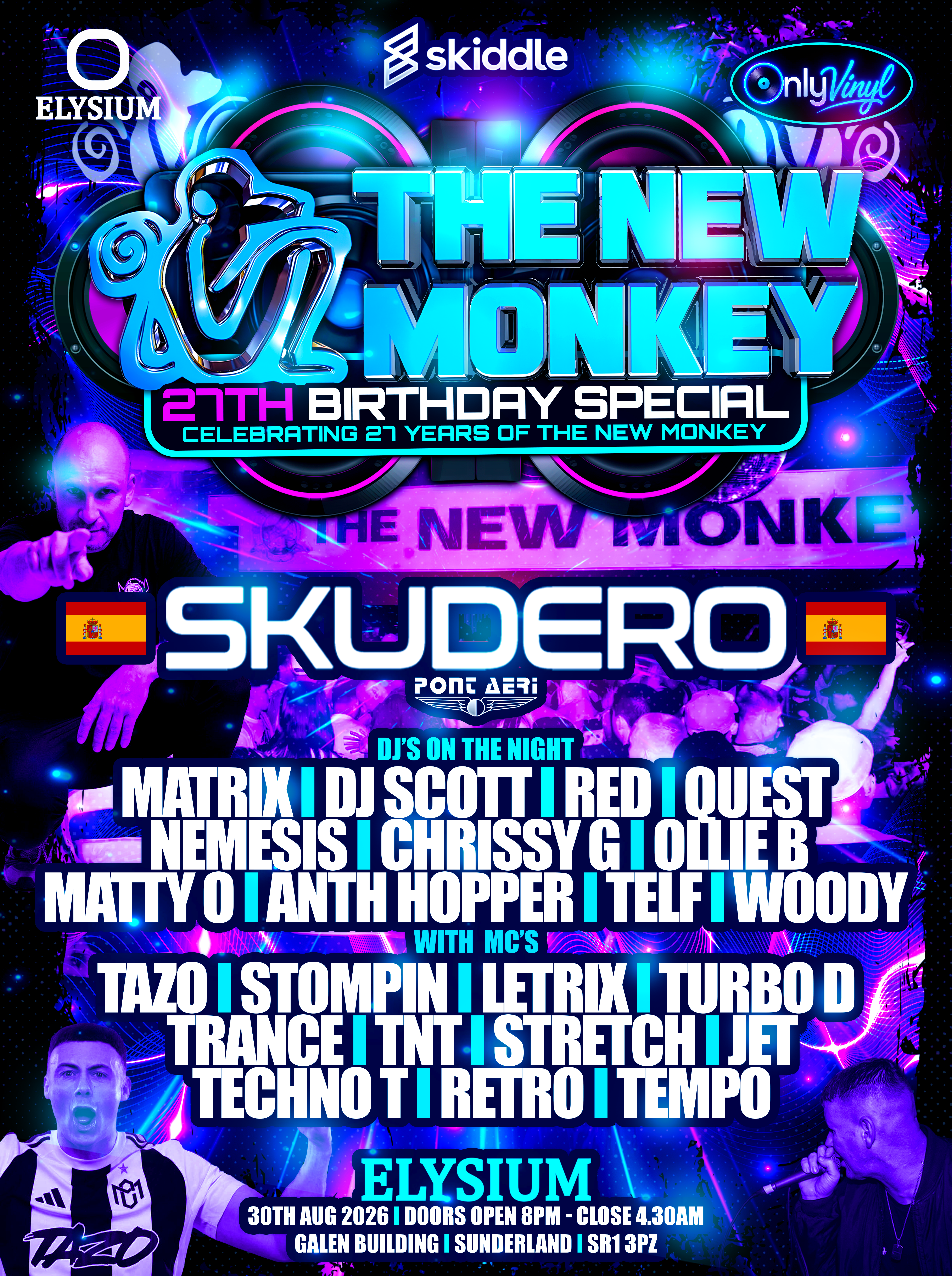 The New Monkey 27th Birthday Bash